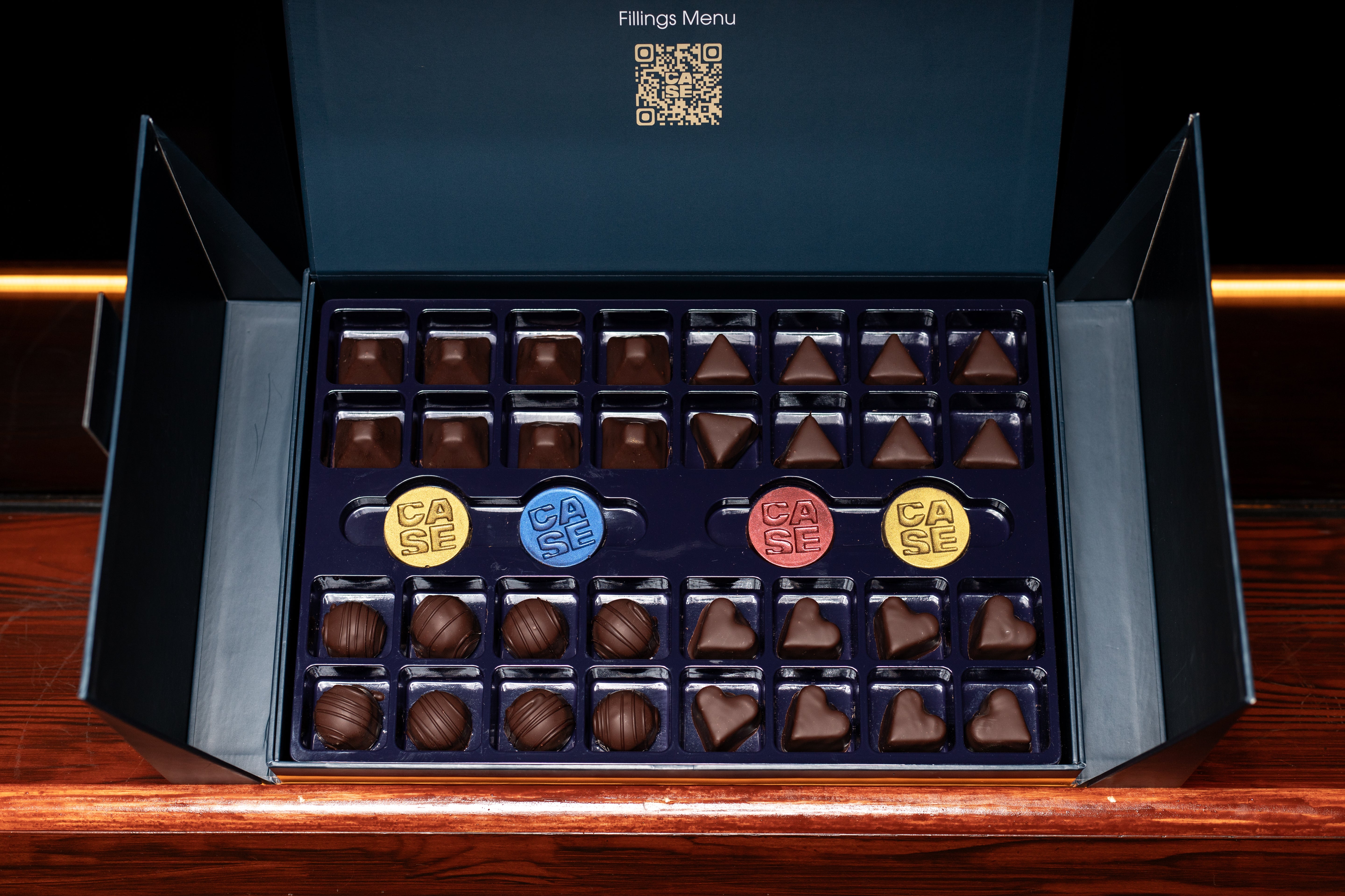 The Dark Collection - Cognac & Bourbon Chocolates (NEW)